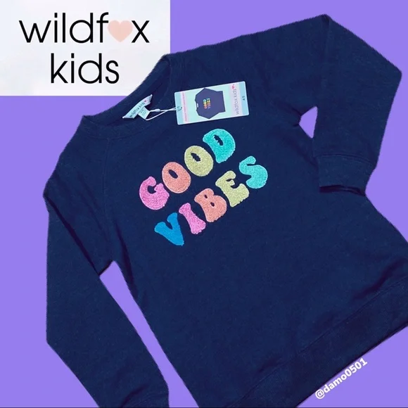 Wildfox good vibes sweatshirt hotsell